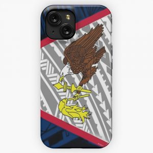 American Samoa Tribal Flag iPhone 15 Slim Phone Case Cover