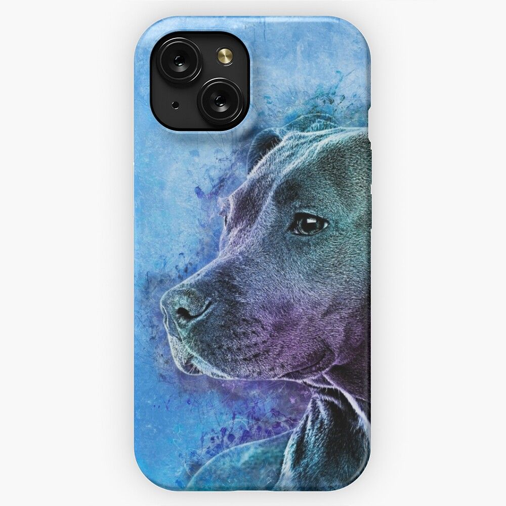 American Staffordshire Terrier Amstaff iPhone 15 Slim Phone Case Cover