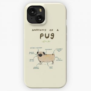 Anatomy Of A Pug iPhone 15 Slim Phone Case Cover