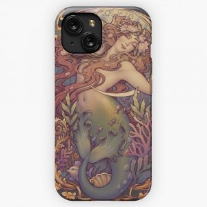 Andersens Little Mermaid iPhone 15 Slim Phone Case Cover
