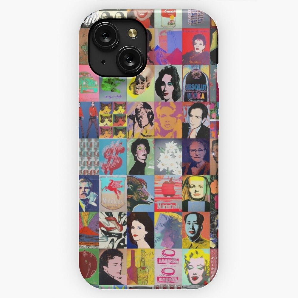 Andy Warhol 2 iPhone 15 Slim Phone Case Cover