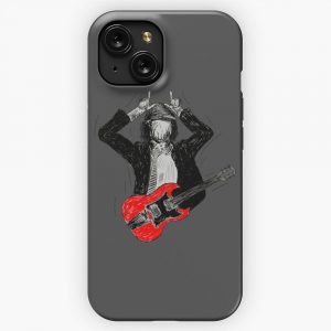 Angus Young Grey iPhone 15 Slim Phone Case Cover