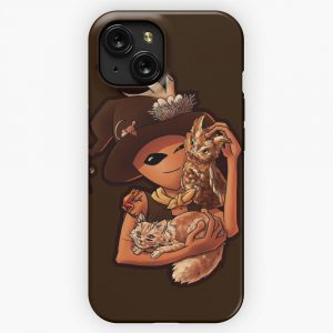 Animal Witch Alien iPhone 15 Slim Phone Case Cover