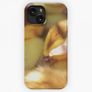 Animals Ducks Ducklings Skein Group Adorable iPhone 15 Slim Phone Case Cover