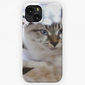 Animals Feline Cats Persian Purebred Whiskers iPhone 15 Slim Phone Case Cover