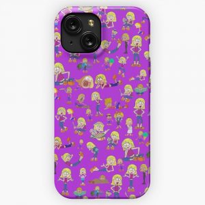 Animated Lizzie Mcguire iPhone 15 Slim Phone Case Cover