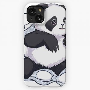 Anime Panda iPhone 15 Slim Phone Case Cover