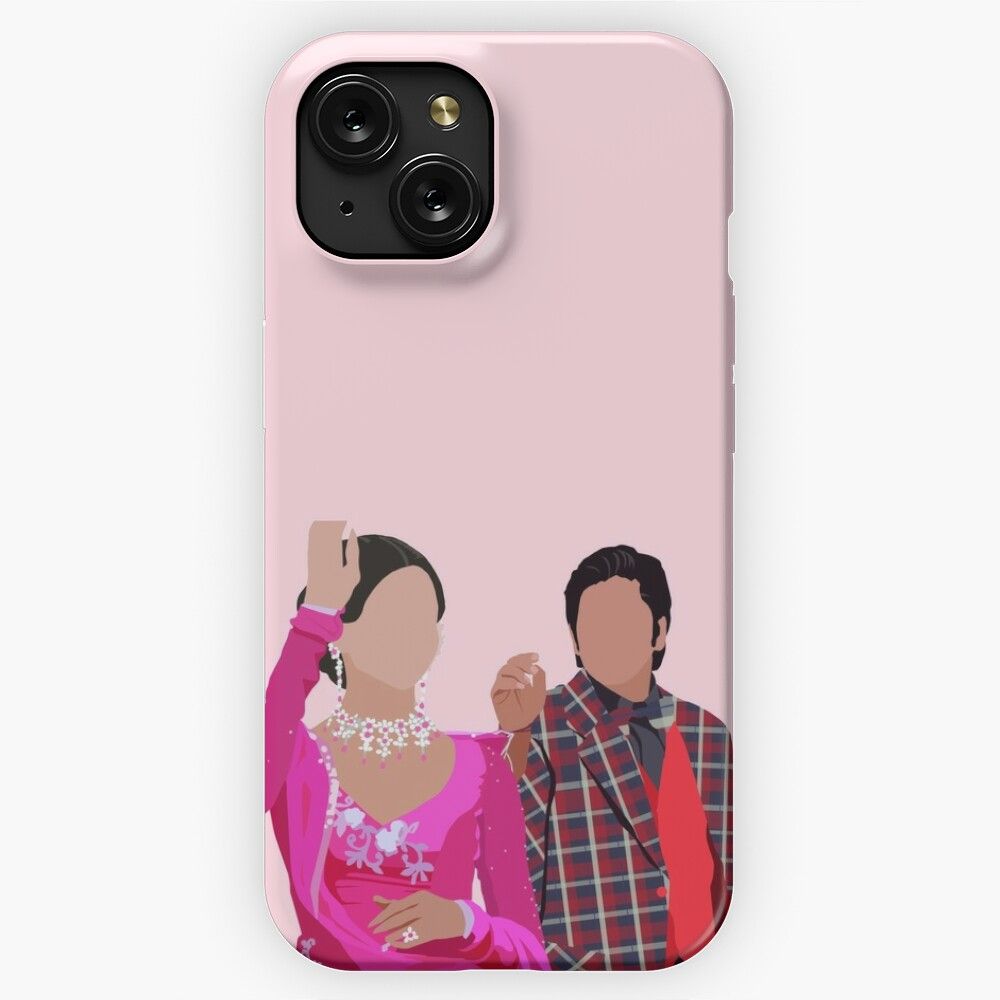 Ankhon Mein Teri Om And Shanti iPhone 15 Slim Phone Case Cover