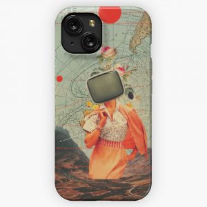 Antarctic Broadcast iPhone 15 Slim Phone Case Cover
