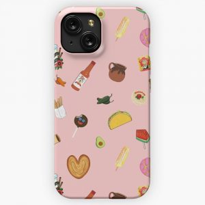 Antojitos Pink iPhone 15 Slim Phone Case Cover