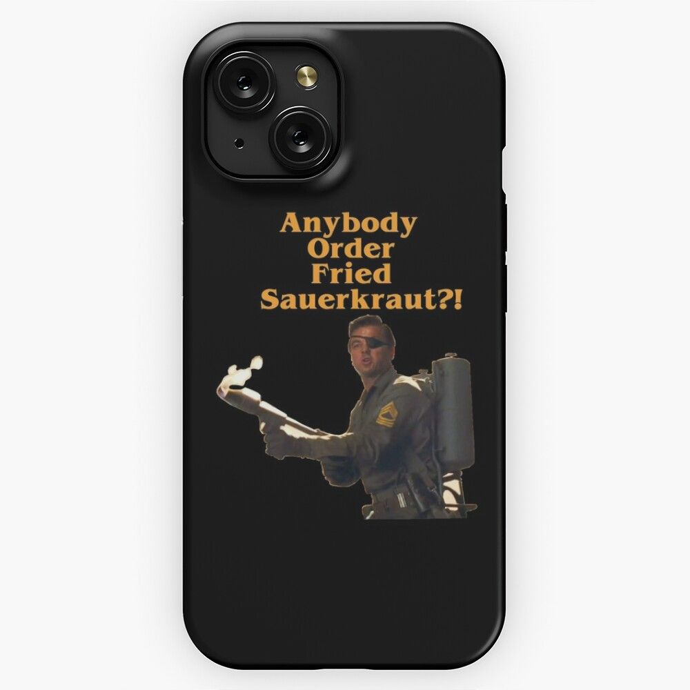 Anybody Order Fried Sauerkraut iPhone 15 Slim Phone Case Cover