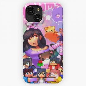 Aphmau Cute Art iPhone 15 Slim Phone Case Cover
