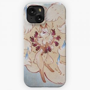 Apotheosis Teakitsune Fox Yokai iPhone 15 Slim Phone Case Cover