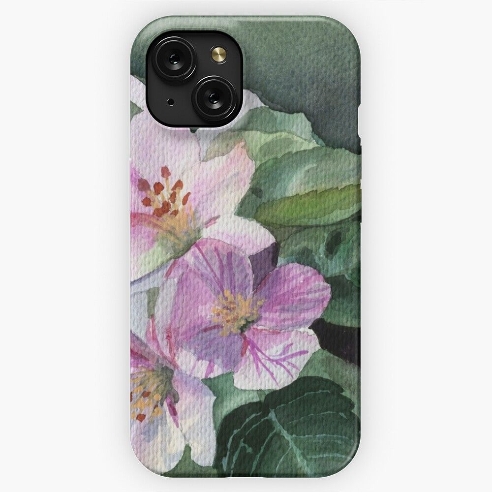 Apple Blossom iPhone 15 Slim Phone Case Cover