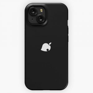 Apple Crossing Black iPhone 15 Slim Phone Case Cover