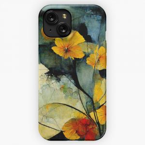 Aquarela In Roses iPhone 15 Slim Phone Case Cover