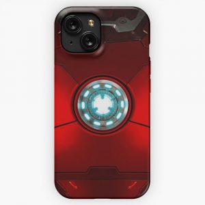 Arc Reactor Armor Man Iron iPhone 15 Slim Phone Case Cover