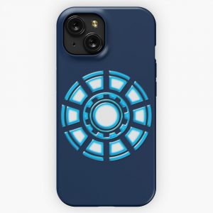 Arc Reactor Comic Hero Superheroes iPhone 15 Slim Phone Case Cover
