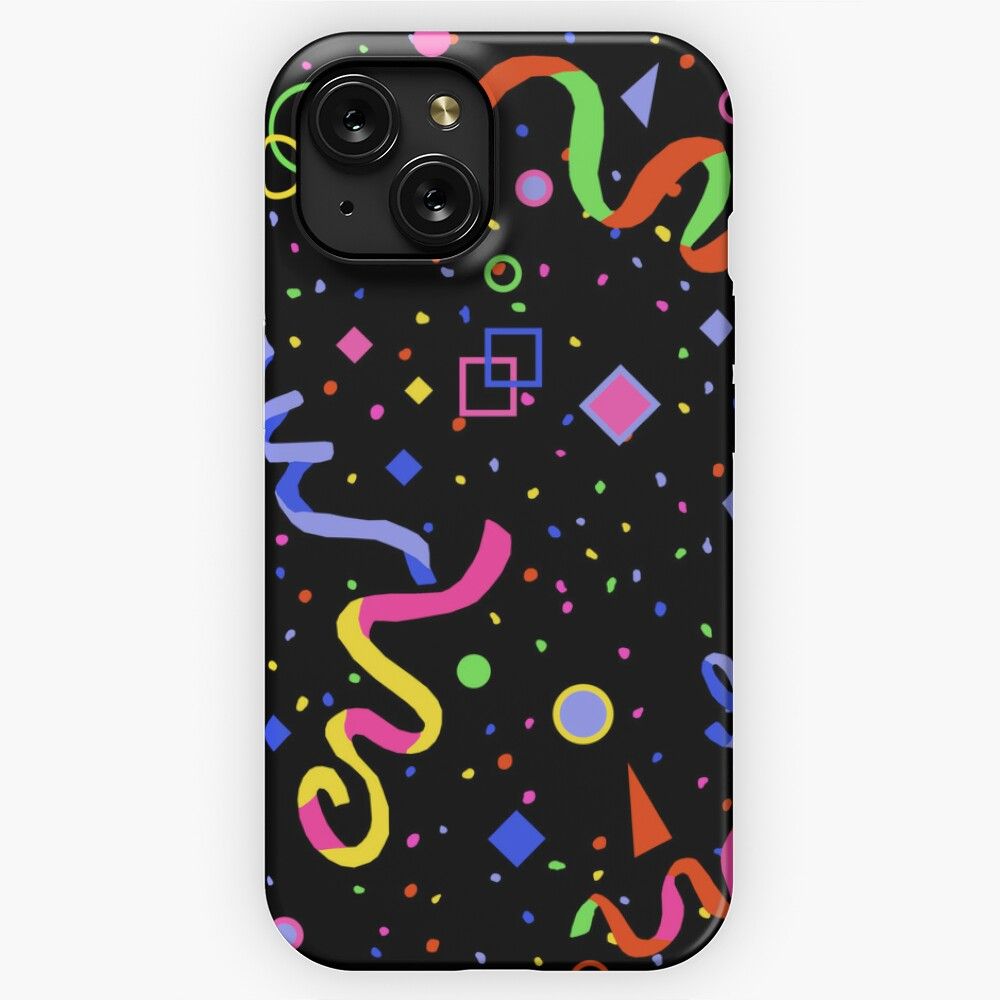 Arcade Or Cinema Carpet Pattern iPhone 15 Slim Phone Case Cover