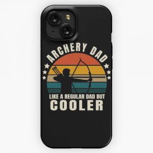 Archery Dad iPhone 15 Slim Phone Case Cover