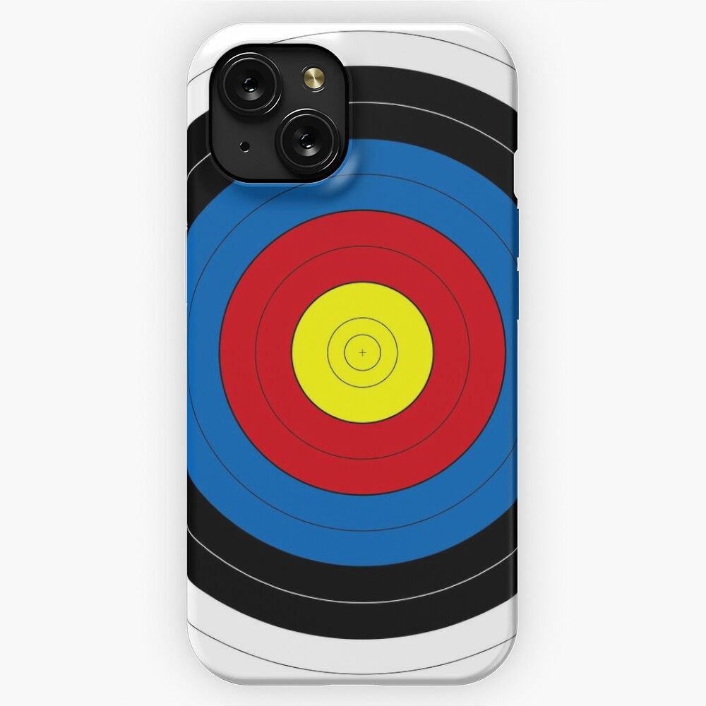 Archery Target Target Face iPhone 15 Slim Phone Case Cover