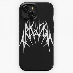 Arkham Metal Variant iPhone 15 Slim Phone Case Cover