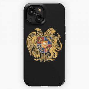 Armenian Coat Of Arms iPhone 15 Slim Phone Case Cover
