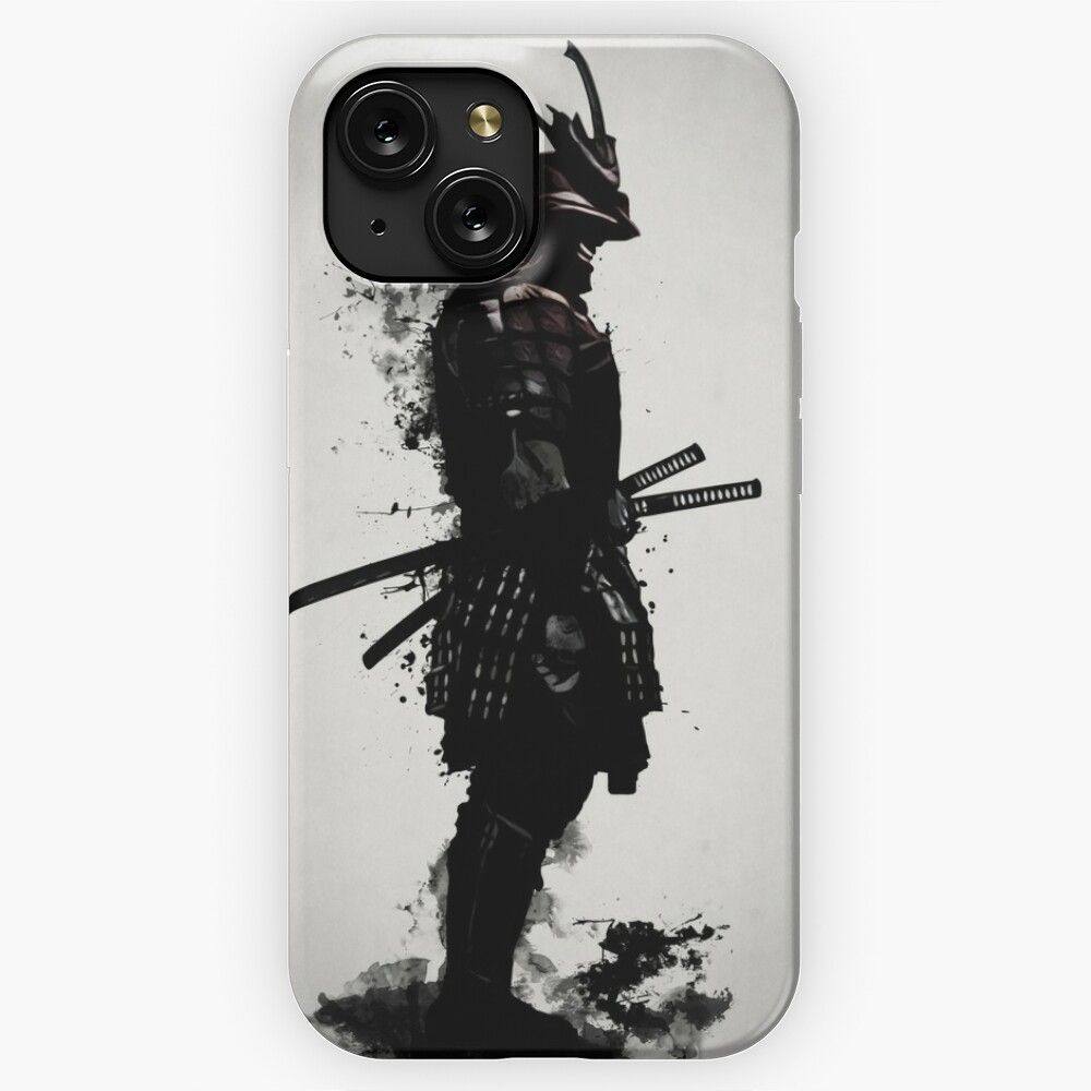 Armored Samurai iPhone 15 Slim Phone Case Cover