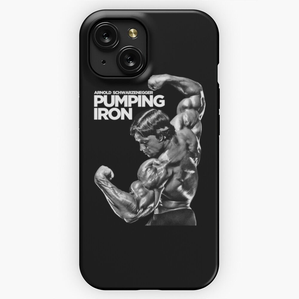 Arnold Schwarzenegger Classic Pumping Iron iPhone 15 Slim Phone Case Cover