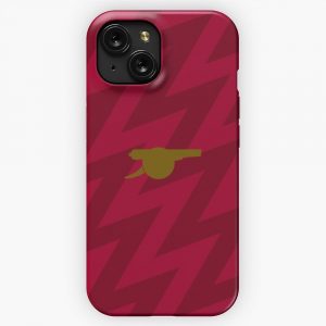 Arsenal Fc Zig Zag Artwork iPhone 15 Slim Phone Case Cover