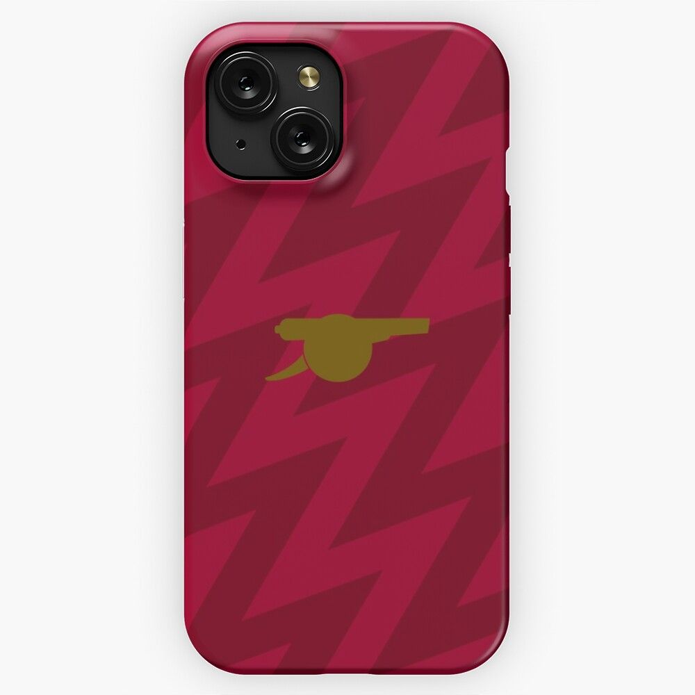 Arsenal Fc Zig Zag Artwork iPhone 15 Slim Phone Case Cover