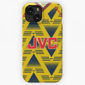 Arsenal Retro Bruised Banana iPhone 15 Slim Phone Case Cover
