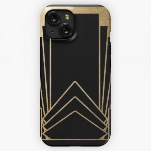 Art Deco Design iPhone 15 Slim Phone Case Cover