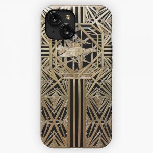 Art Deco iPhone 15 Slim Phone Case Cover