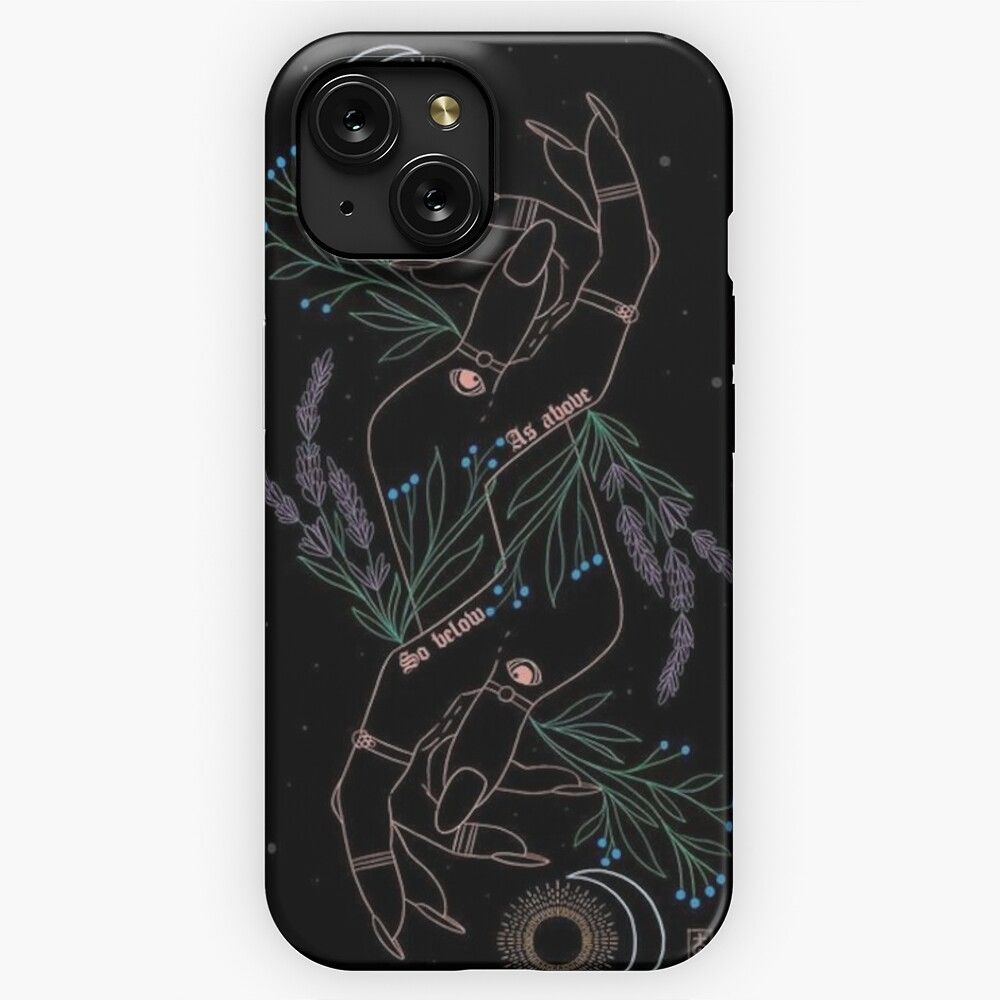 As Above So Below iPhone 15 Slim Phone Case Cover