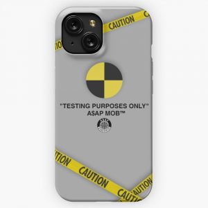 Asap Mob Testing Purposes Only iPhone 15 Slim Phone Case Cover
