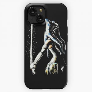 Ashoka Sillhoute iPhone 15 Slim Phone Case Cover