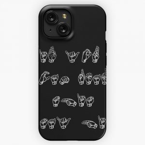 Asl American Sign Language Tshirt If You Can Read This iPhone 15 Slim Phone Case Cover