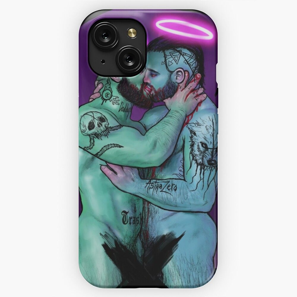 Astra Zero Walking On Fire iPhone 15 Slim Phone Case Cover