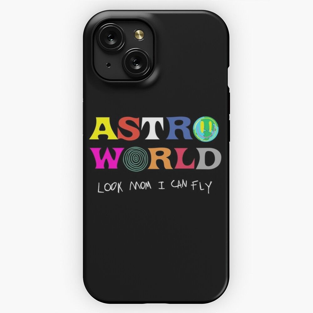 Astroworld Look Mum I Can Fly iPhone 15 Slim Phone Case Cover