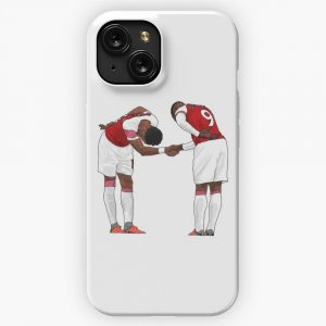 Aubameyang And Lacazette iPhone 15 Slim Phone Case Cover