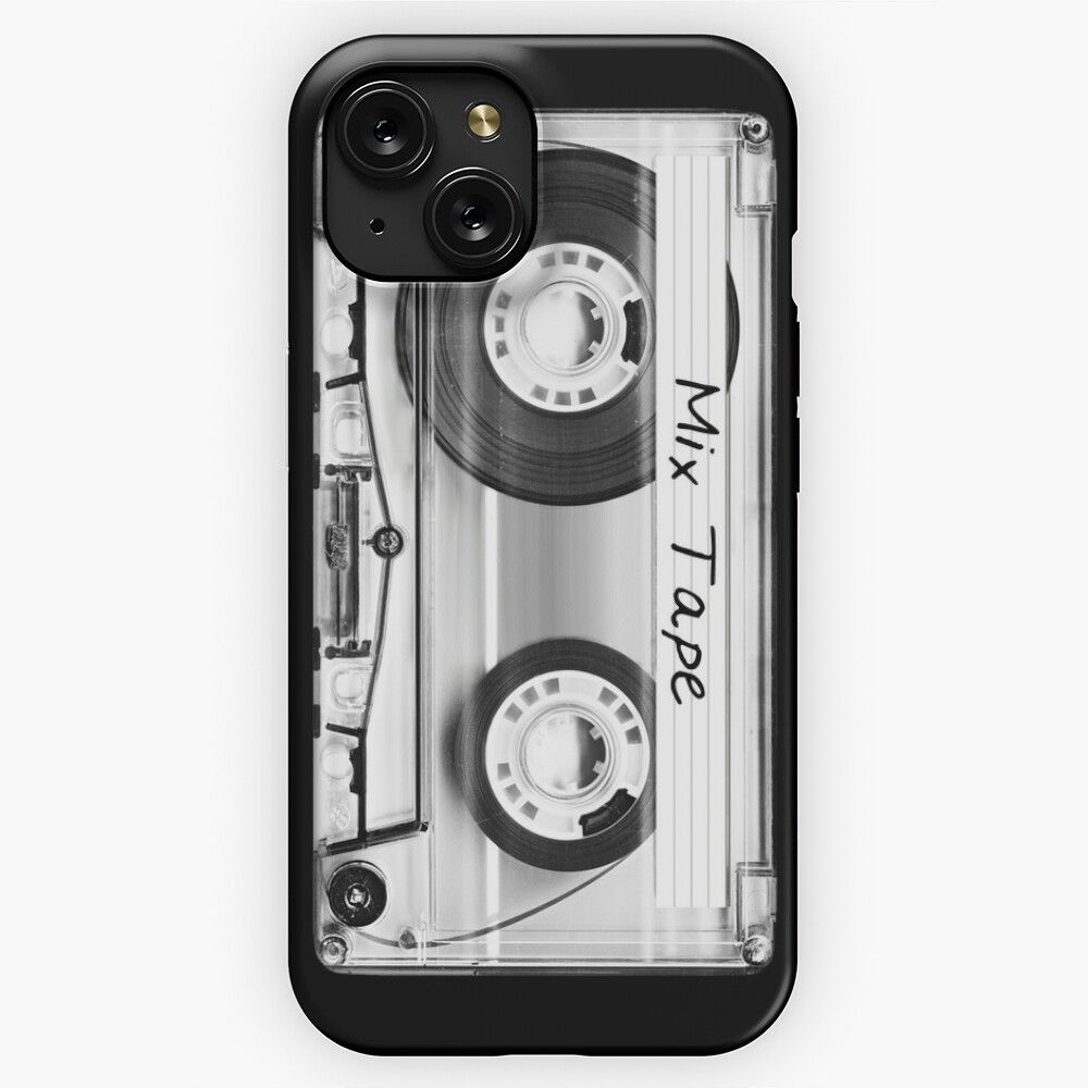 Audio Cassette Mix Tape iPhone 15 Slim Phone Case Cover