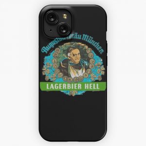 Augustiner Munich Beer Lagerbier Hell iPhone 15 Slim Phone Case Cover