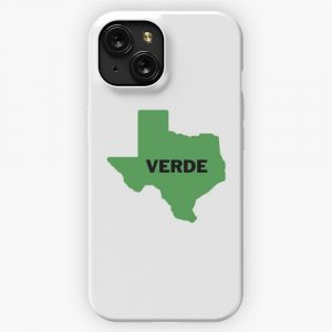 Austin Soccer Simple Verde Texas iPhone 15 Slim Phone Case Cover