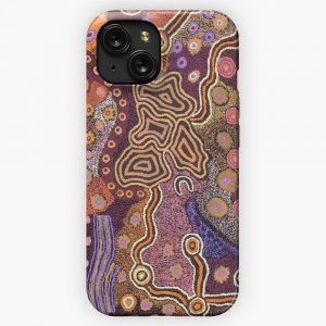 Australian Aboriginal Art iPhone 15 Slim Phone Case Cover