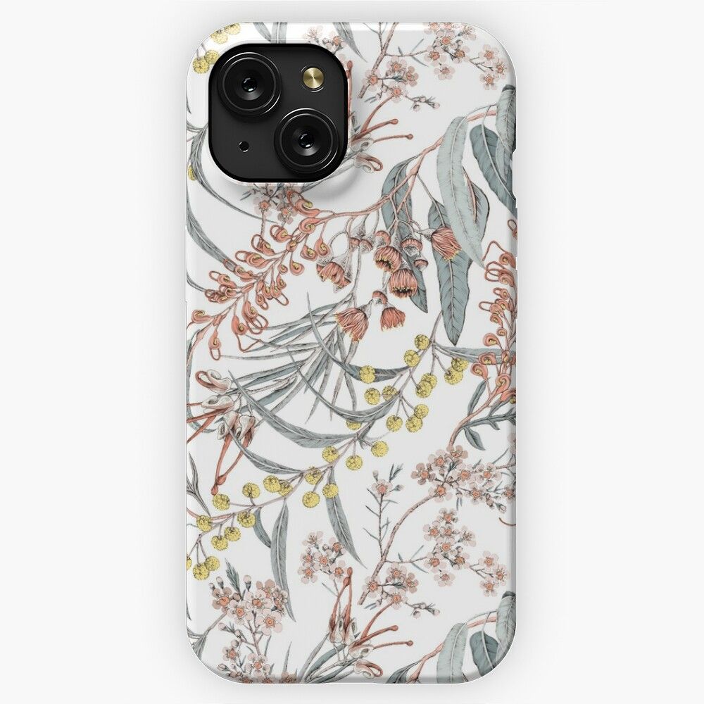 Australian Native Flowers iPhone 15 Slim Phone Case Cover