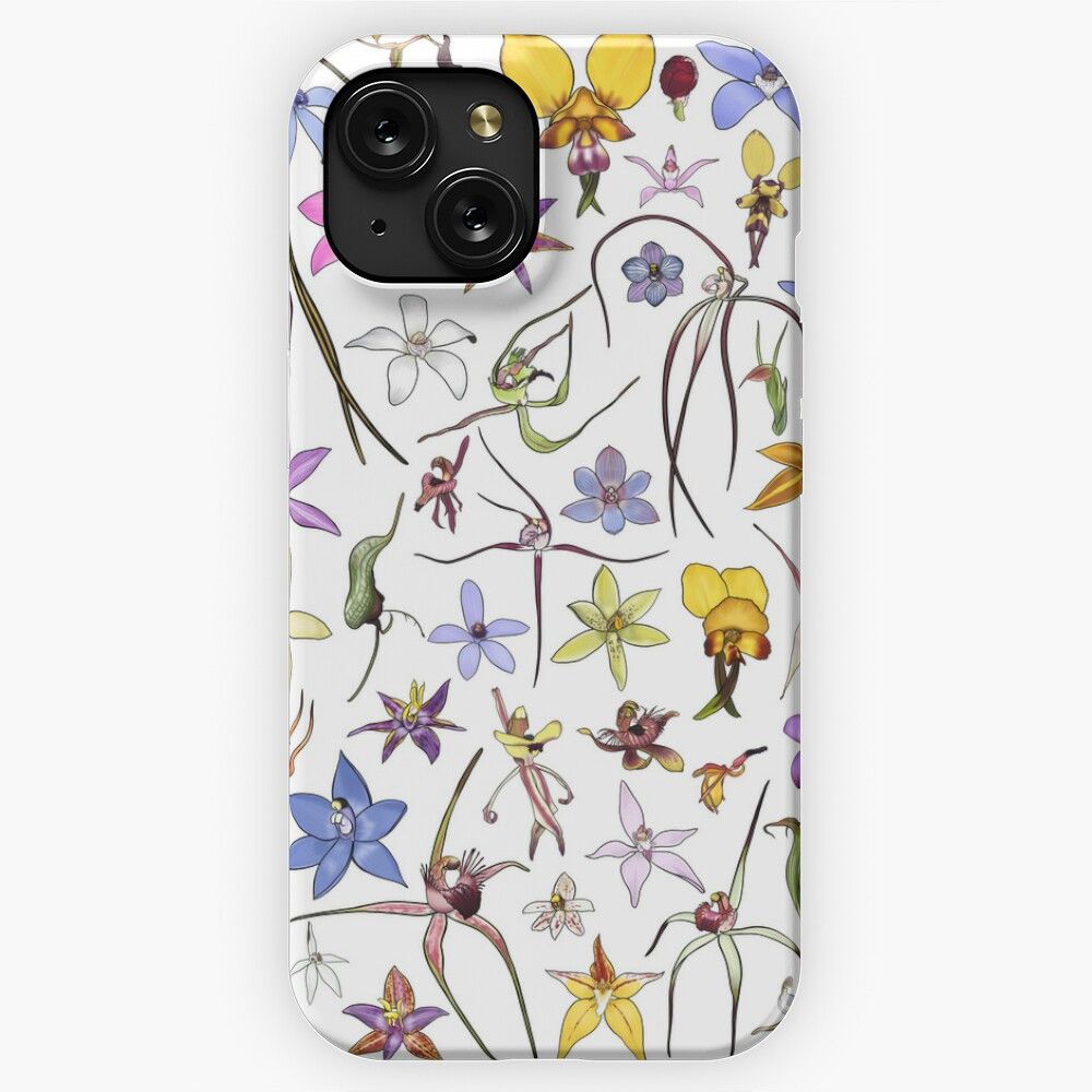 Australian Orchids iPhone 15 Slim Phone Case Cover