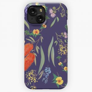 Australian Spring Wildflowers iPhone 15 Slim Phone Case Cover