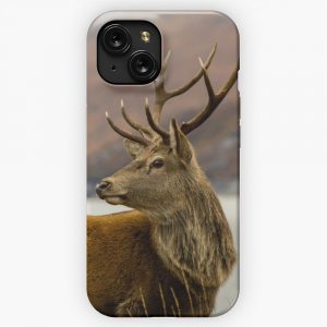 Autumnal Stag iPhone 15 Slim Phone Case Cover