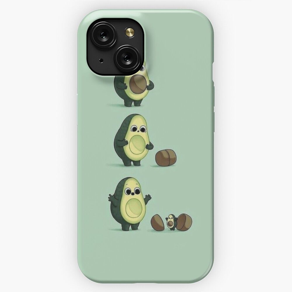 Avacado Stack iPhone 15 Slim Phone Case Cover